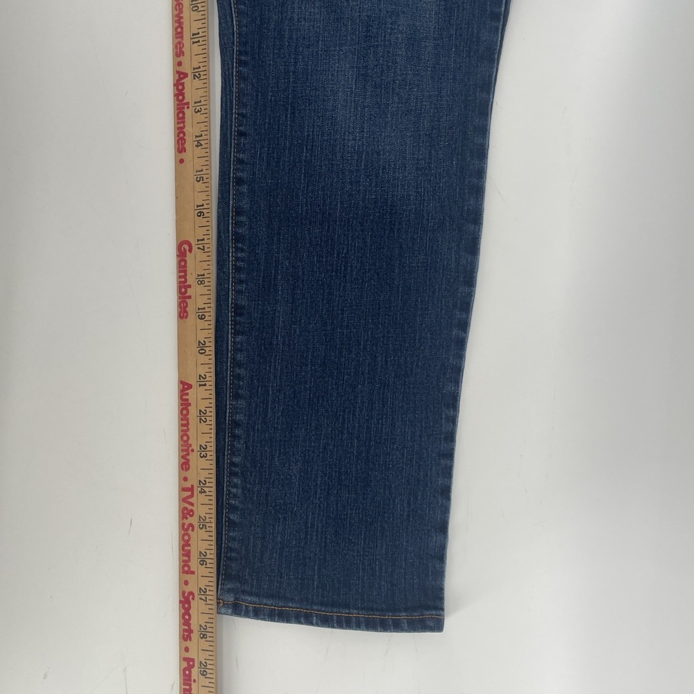 Old Navy Jeans Womens 16 Short Curvy Straight Richmond Stretch Dark Denim - Picture 5 of 9